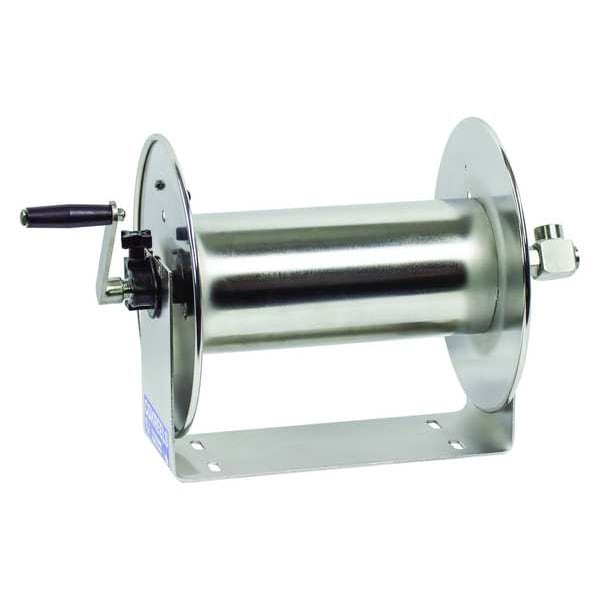 Hand Crank Hose Reel, 100 ft. Hose Lengt, Overall Height: 18"