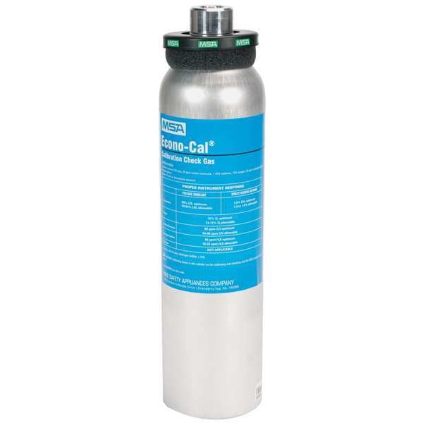 Calibration Gas, Carbon Dioxide, Nitrogen Dioxide, 34 L, RP Connection, +/-5% Accuracy