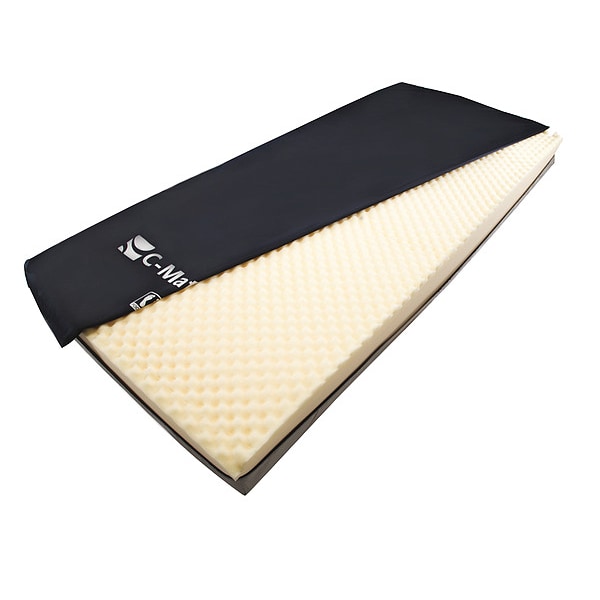 Mattress, 76x6x35-1/2in, Foam, Nylon/Vinyl
