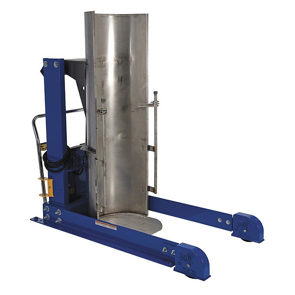 Port Drum Dumper, 63-3/4in, 42sec., 1000lb.