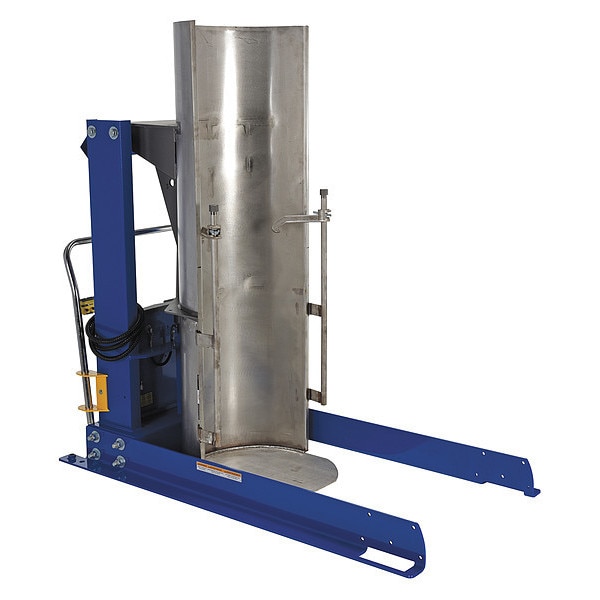 Stationary Drum Dumpr, 60in, 34sec., 750lb.