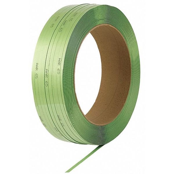 Plastic Strapping, 4000 ft. L, 35 mil