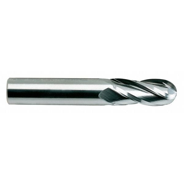 Solid Carb End Mill, 1/4in.Diax2-1/2L in