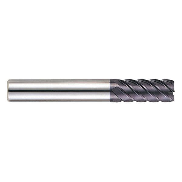 Solid Carbide End Mill, 3/8Diax2-7/8L in