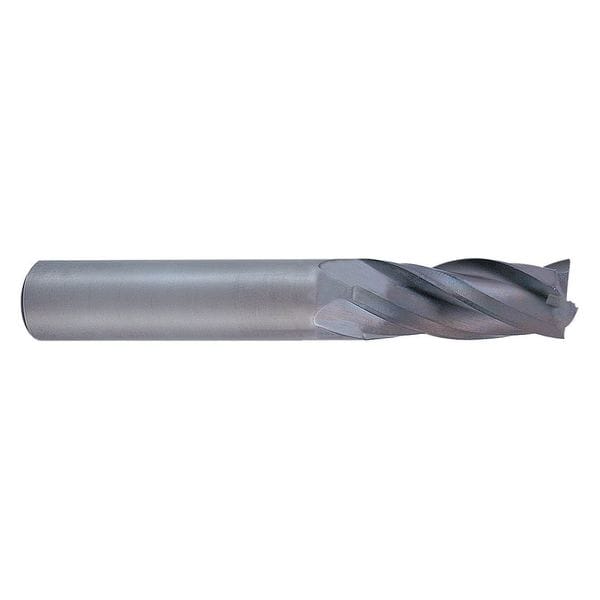 Solid Carb End Mill, Sq, 3/8inDia, Graphite