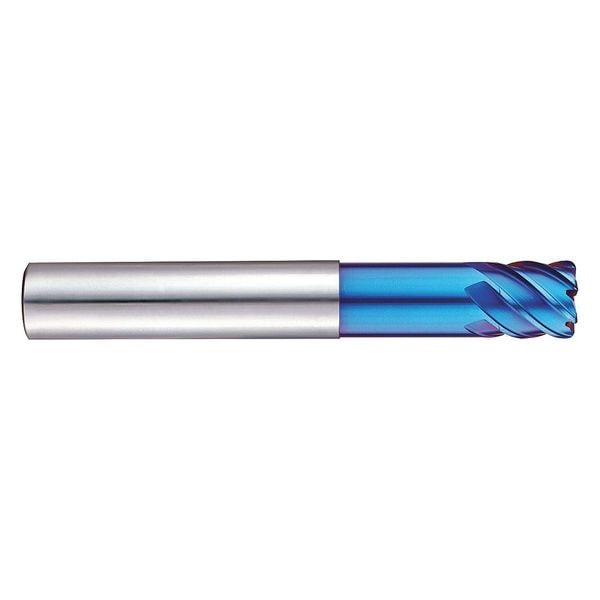 Solid Carbide End Mill, Cornr Radius, 16mm