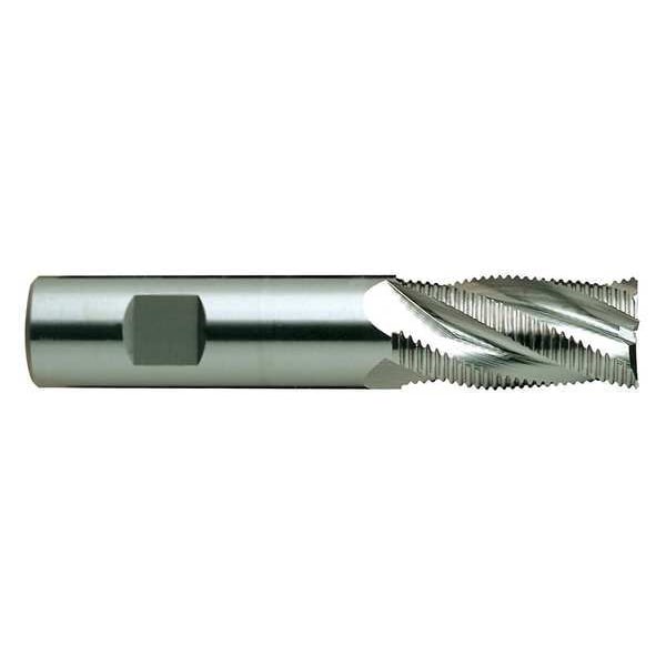 Powdered Metal End Mll, Square, 9/16in Dia