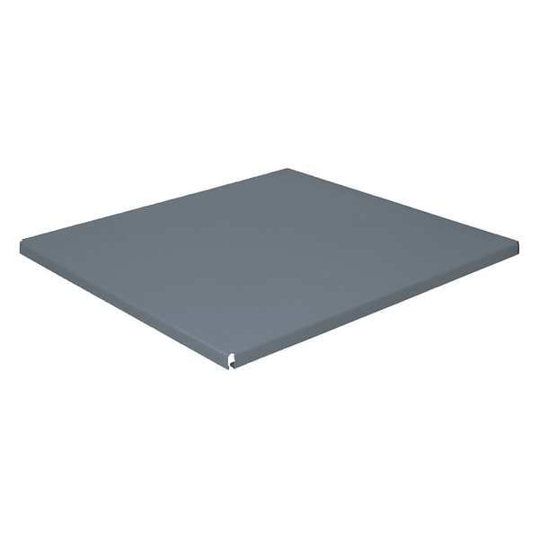 Shelf, 36 In. W x 18 In. D, Charcoal