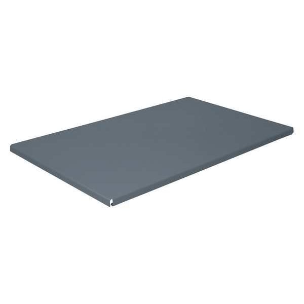 Shelf, 36 In. W x 24 In. D, Charcoal