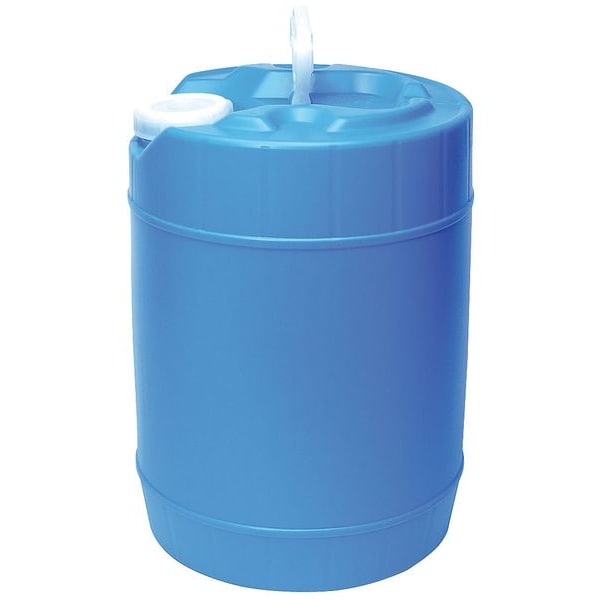 Pail, Screw Top, Round, 5 gal, Plastic, Blue