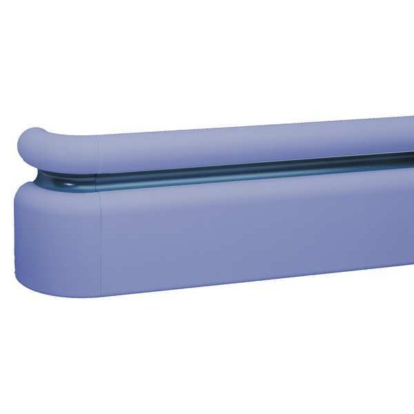 Handrail, Windsor Blue, 6-1/4 in. H, 22 lb.