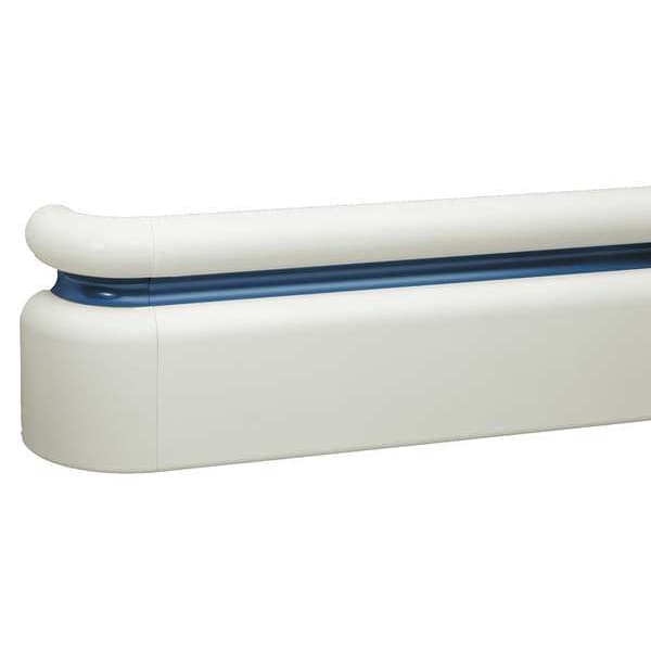 Handrail, Linen White, 6-1/4 in. H, 22 lb.