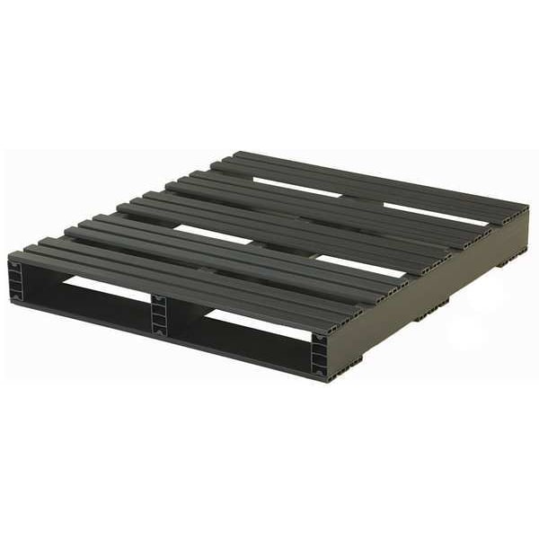 Recycled Rigid PVC Pallet, 36 in L, 32 in W, 4 1/2 in H, 1,500 lb Dynamic