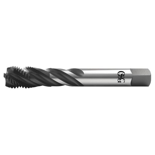 Spiral Flute Tap, 1-1/4"-8, Modified Bottoming, UNF, 5 Flutes, Oxide