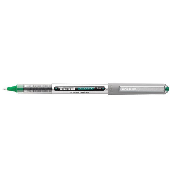 Pen, Uniball, Vision, 0.7Mm, Gn, PK12