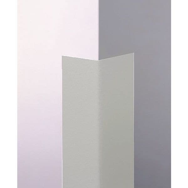 Corner Guard, Textured, Silver Gray, 1-1/4"W X 48"H
