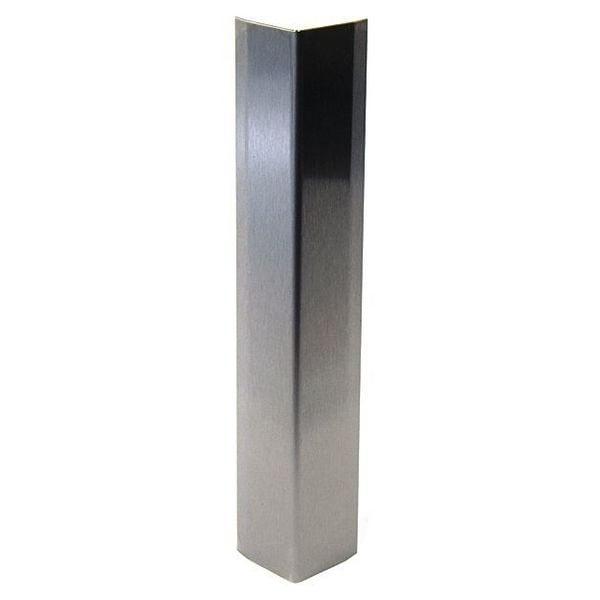 Corner Guard, Stainless, Stainless, 3-1/2"W X 48"H