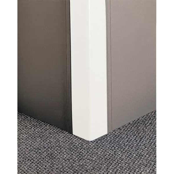 Corner Guard, Textured, Linen White, 3"W X 96"H