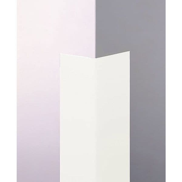 Corner Guard, Textured, Linen White, 1-1/4"W X 48"H