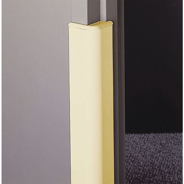 Door Frame Protector, PVC, Ivory, 48"L