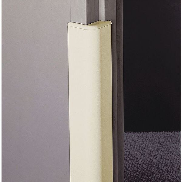 Door Frame Protector, PVC, Eggshell, 48"L