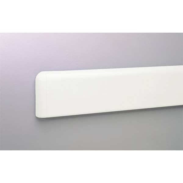 Wall Protection Guard, 4inH, Linen White