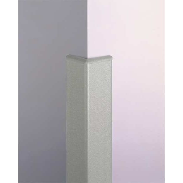 Corner Guard, Textured, Silver Gray, 3"W X 48"H