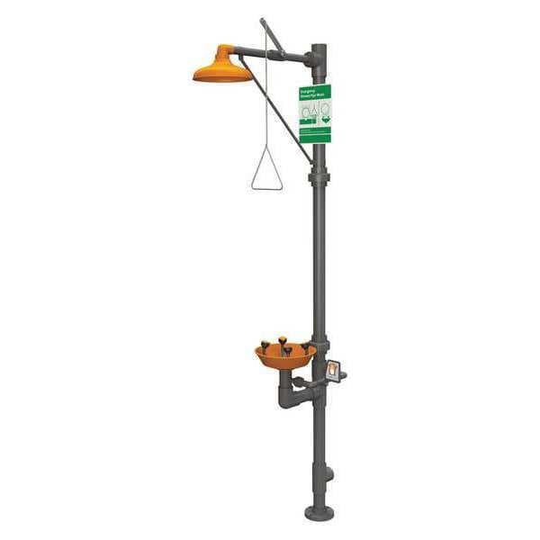 All-PVC Emergency Eyewash Station & Shower