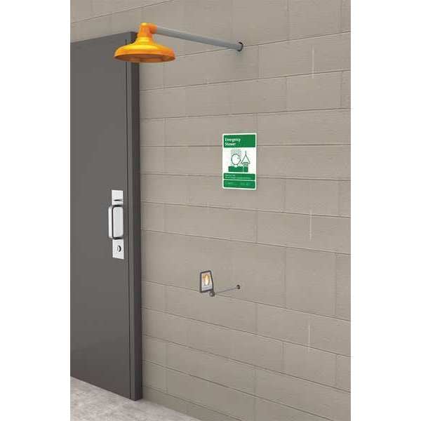 Frze-restnt Emergency Shower