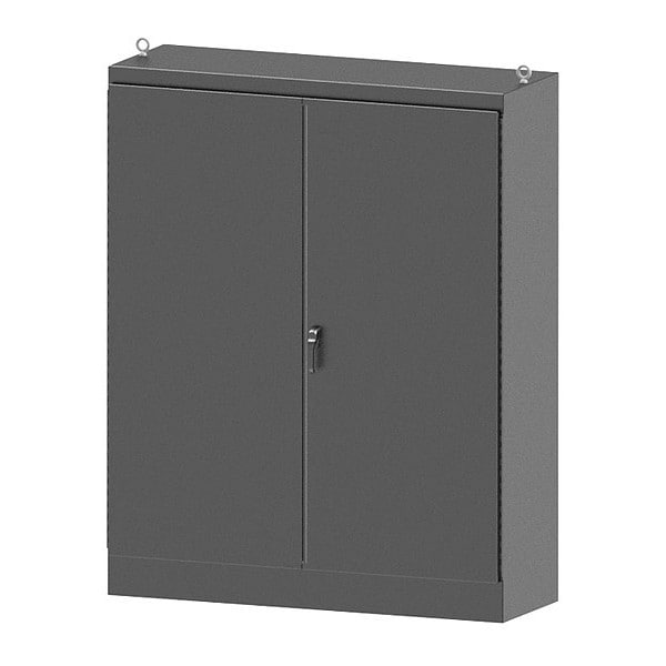 3 Point Latch with Padlock Handle Electrical Enclosures, 90 in H, 20 in D, 72 in W, 12