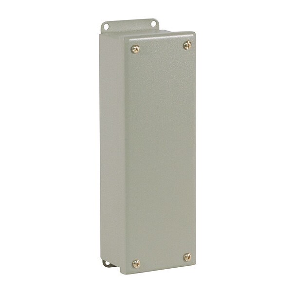 Electrical Box Cover, Carbon Steel, Pushbutton Cover