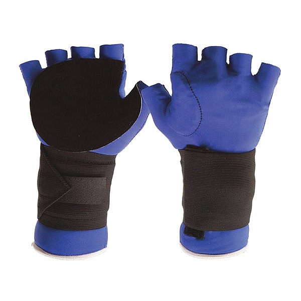 Glove W/Elastic Wrist Support Med, PR