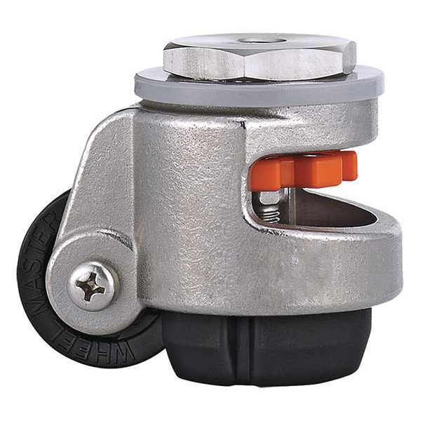 Leveling Caster, Nylon, 2 in., 1100 lb.