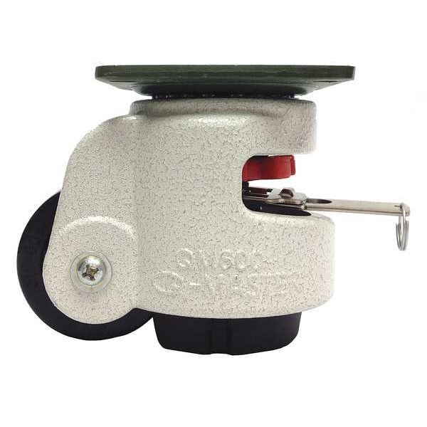 Leveling Caster, Nylon, 2-1/2 in., 727 lb.