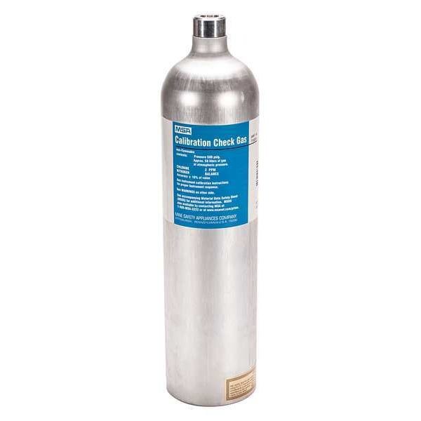 Calibration Gas, Ammonia, 58 L, RP Connection, +/-10% Accuracy, 500 psi Max. Pressure