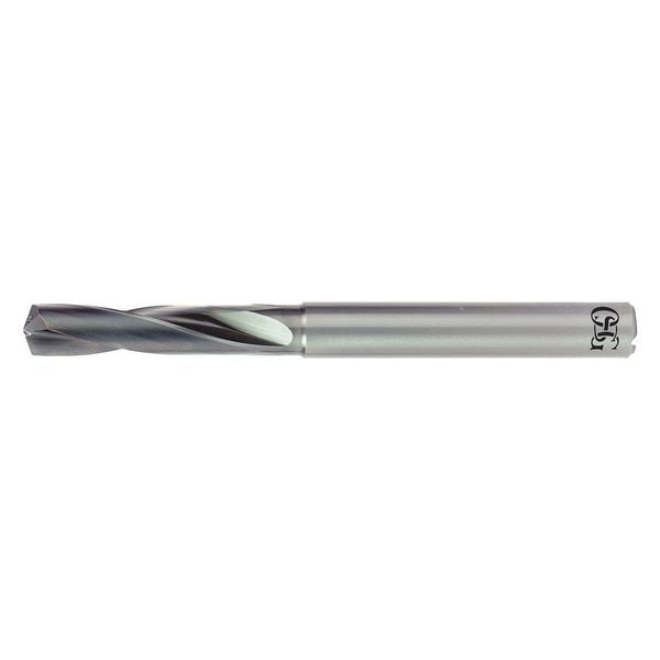 Screw Machine Drill Bit, #12 Size, 140  Degrees Point Angle, Solid Carbide, WXS Finish