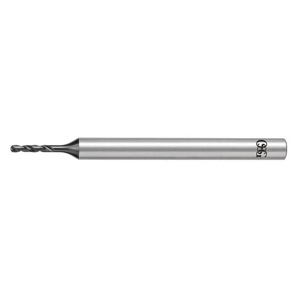 Micro Drill, 0.0768, Carbide, 12.00mm Flute