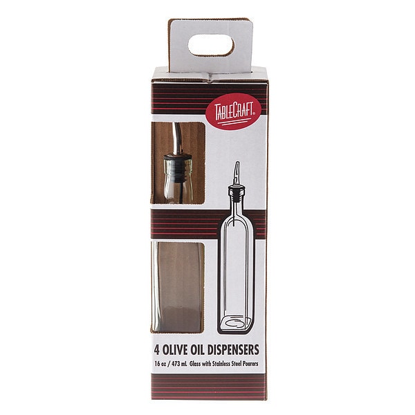 Prima Oil/Vinegar Bottle W/SS Pour, 16OZ