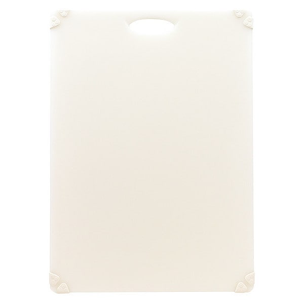 Grippy Cutting Board, White, 18"X2"4"X.5"