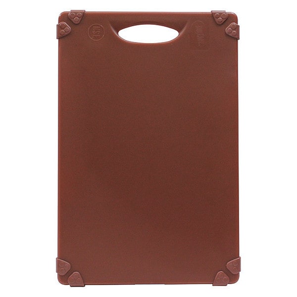 Grippy Cutting Board, Brown, 18"X2"4"X.5"