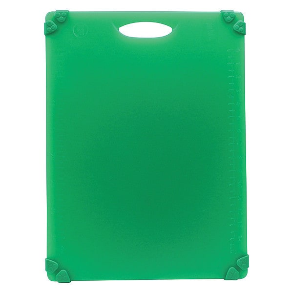 Grippy Cutting Board, Green, 15"X2"0"X.5"