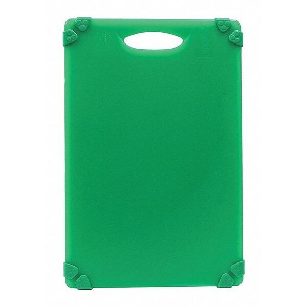 Grippy Cutting Board, Green, 18"X2"4"X.5"