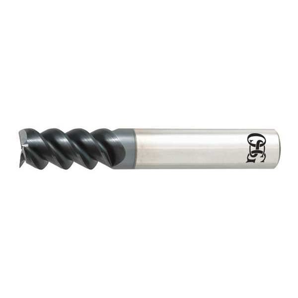 Carbide End Mill, 1/2 in. dia, 1 in. Cut L