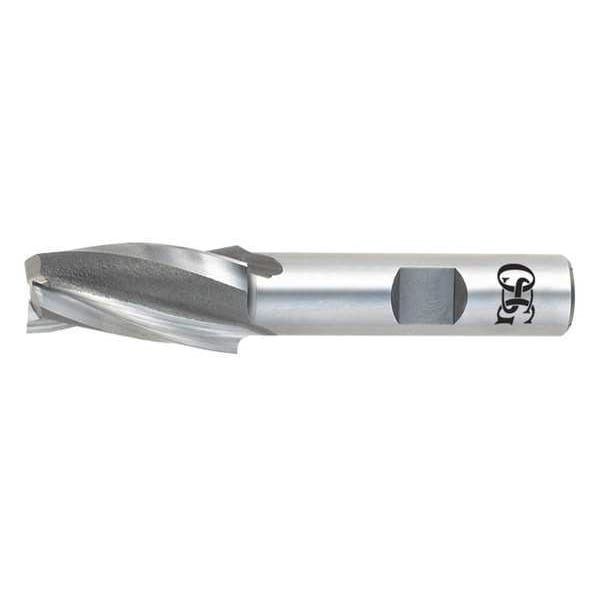 HSS End Mill, 1/8in.dia., 3in.Cut L