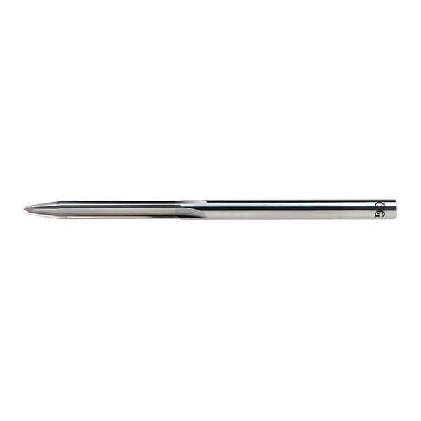 Chucking Reamer, 0.7560 in., 2 Fl, Carbide