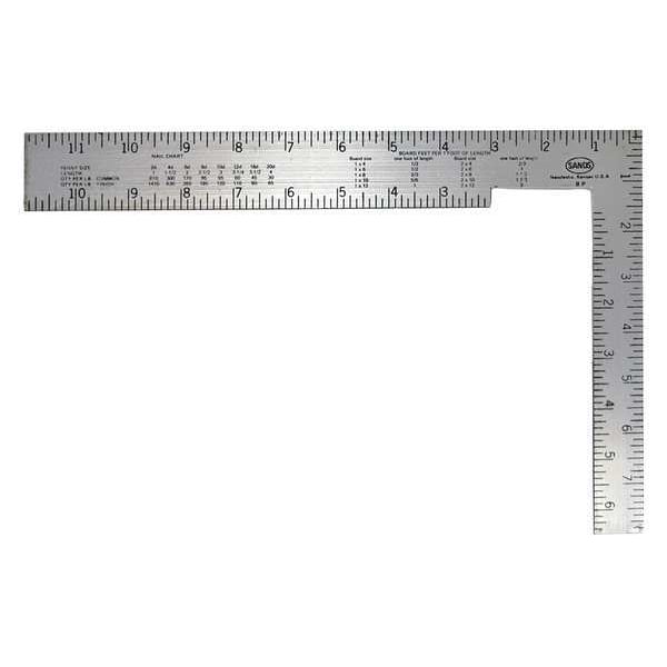 Soffit Square, Steel, 8in. L x 1in. W
