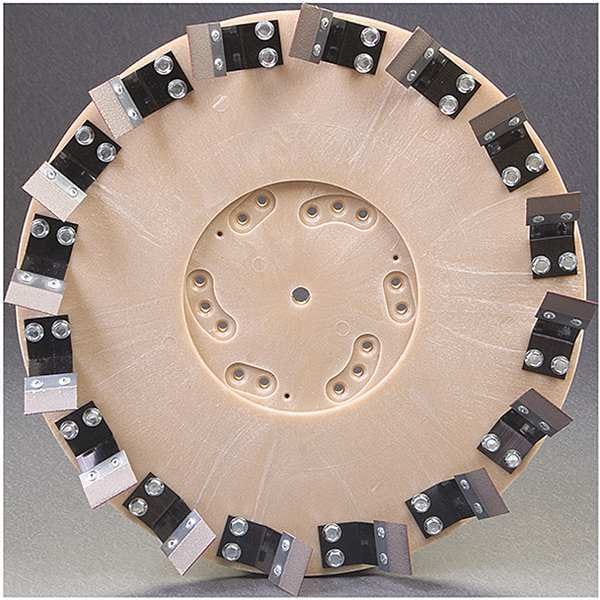 Abrasive Pad, 2 in. dia., 19 in. dia.