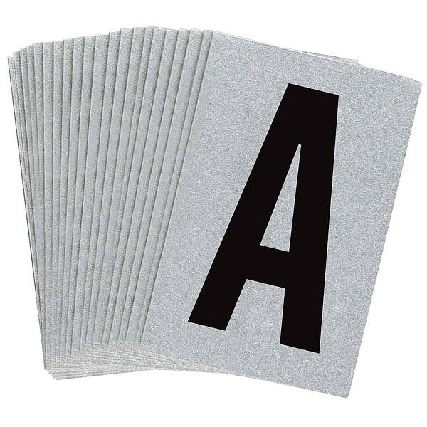 LetterLabel, 1-1/2inH, 1inW, PK25