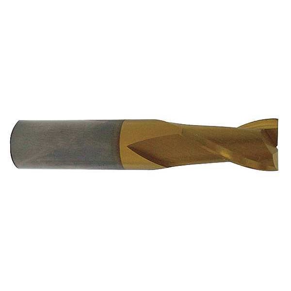 Carbide End Mill, Sq, 1/2, 5/8 Cut L