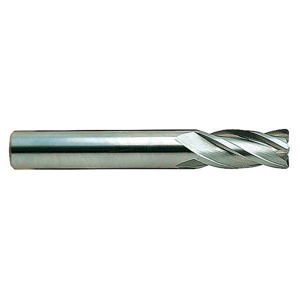 Carbide End Mill, Sq, 1/2, 1 Cut L